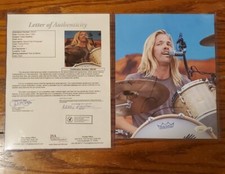Taylor Hawkins Hand Signed Autograph 8x10 Photo COA Foo Fighters JSA COA & LOA 