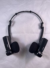 Vintage GE AM/FM Stereo Radio Headphones Foldable Head Set 7-1290B