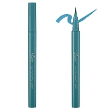 Kose Vissee Richet Glitter Impact Liner BL910 Emerald Blue 0.4mL
