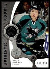2005-06 SP Game Used Doug Murray Rookie 837/999 San Jose Sharks #231