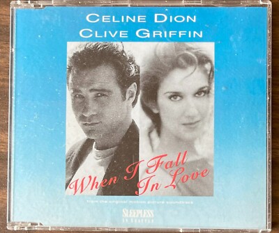 CELINE DION ''WHEN I FALL IN LOVE'' CD WITH CLIVE GRIFFIN 659408 AUSTRALIA