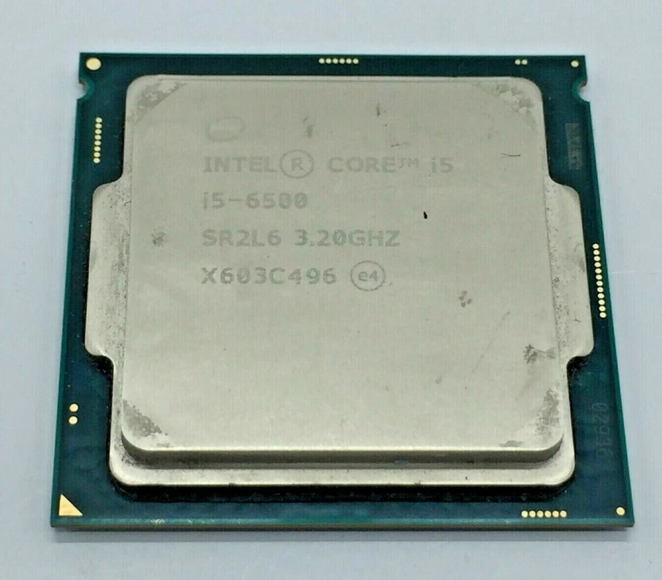  Procesador CPU Intel Core i5-6500 SR2L6 3,2 GHz 6 MB 8 GT/s LGA 1151 6ª generación Foto 2 de 2