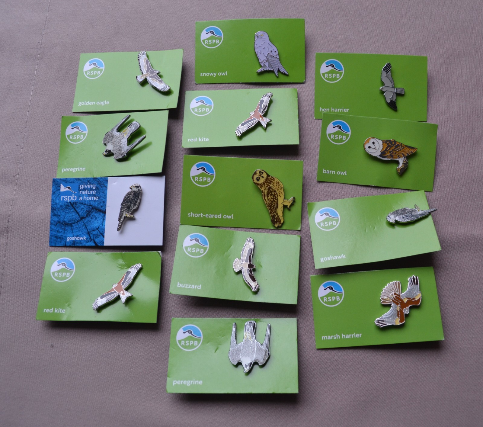 rspb pin badges eBay