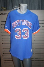 Mitchell Et Ness Maille Ras Du Cou Hwc New York Kniks - Patrick Ewing #33 Neuf