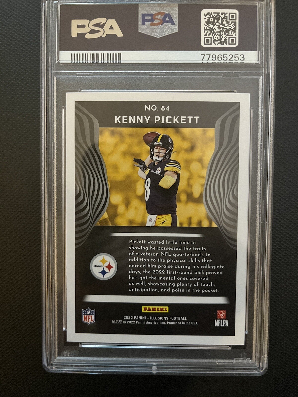 2022 Panini Illusions Kenny Pickett RC 84 PSA 10 🏈👍 eBay