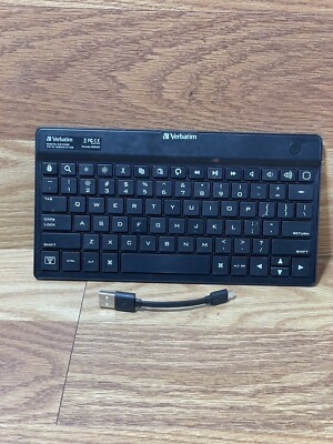 Verbatim ICX-Combi Black Ultra Slim Bluetooth Wireless QWERTY
