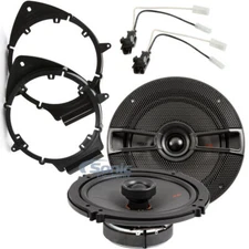 Kicker 44KSC6504 | 6.5" Coaxial Speaker Kit for 2005-15 GM Vehicles