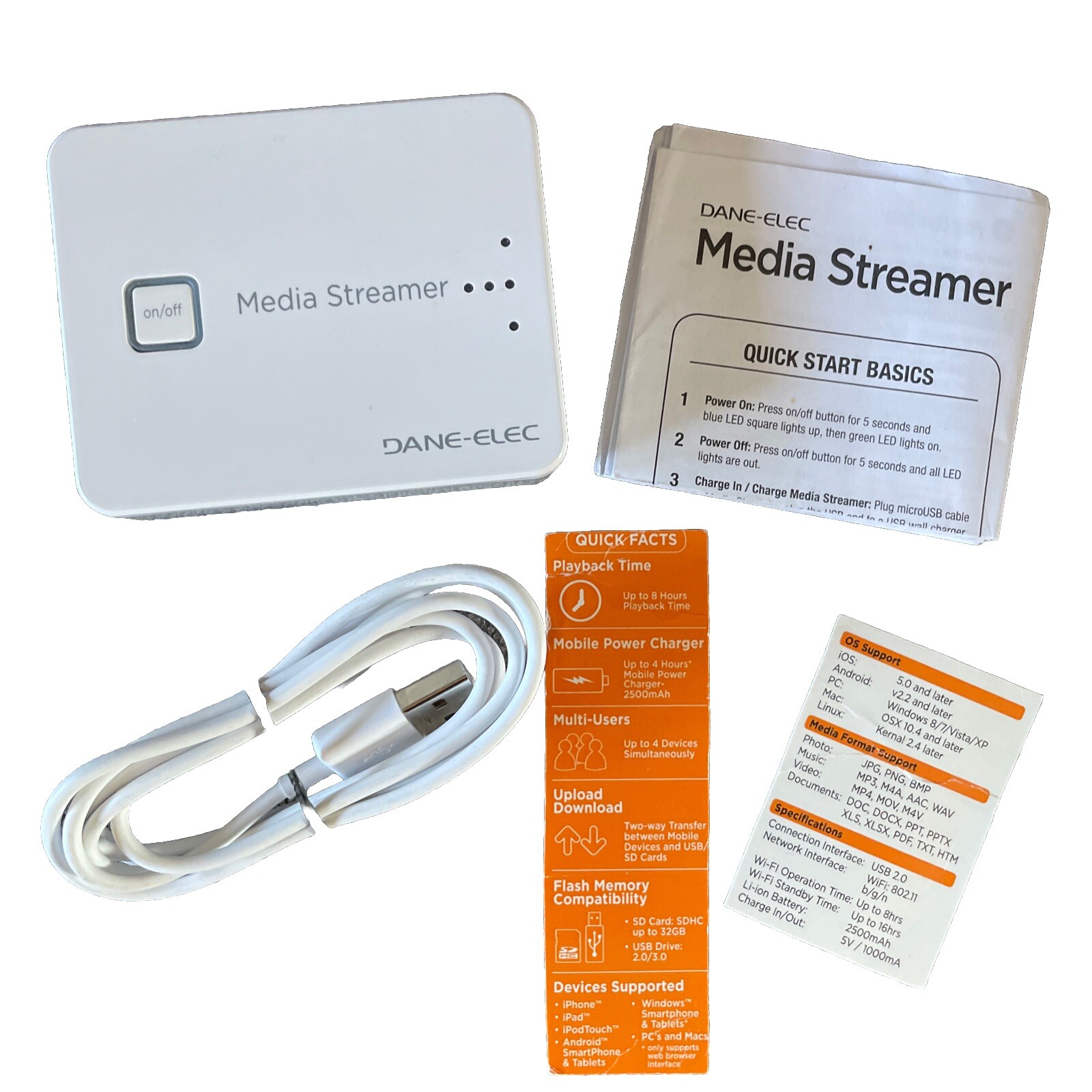 Dane Elec Mobile Junkie Media Streamer