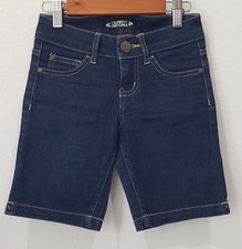 Celebrity Pink Girls Dark Wash Denim Shorts, Size 7