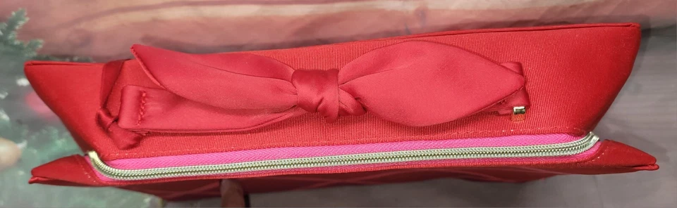 Bolso Estuche Tren Maquillaje Estee Lauder 2021 Edición Limitada Arco Asa Bonito Foto 3 de 4