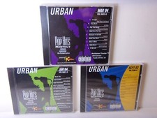 3 KARAOKE CD"S, POP HITS MONTHLY URBAN 2002 - 04 ERA SONGS  ON-SCREEN LYRICS 