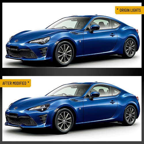 LED Sequential Turn Signal Headlight For Toyota 86 Subaru BRZ Scion FR-S 12-20 - Picture 3 of 16