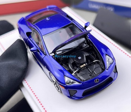 CR FH 1:64 Blue LFA Coupe Racing Sports Model Diecast Metal Car - Picture 10 of 10