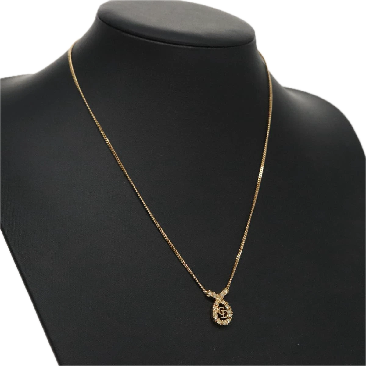 Collana Christian Dior metallo oro originale FF5692
