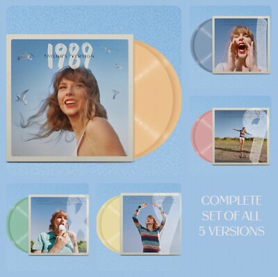Taylor Swift   1989 (Taylor s Version)   COMPLETE SET of all 5 Versions   SEALED