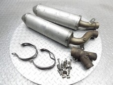 Silenciador de escape KTM 990 2009 07-11 Supermoto SBK silenciador de tubo en Y deflector