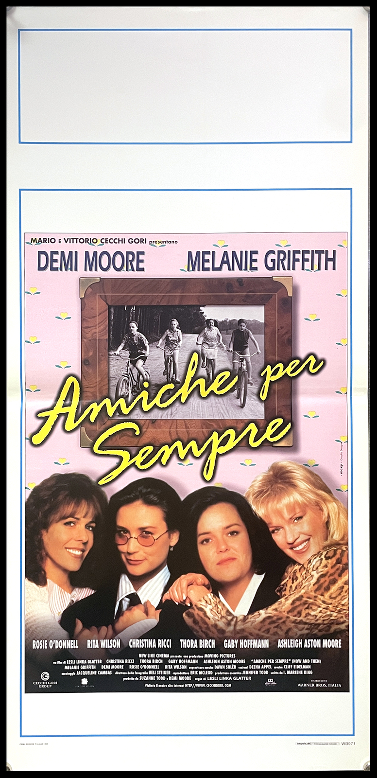 Locandina originale film Amiche per sempre (1995) - Regia di Lesli Linka Glatter
