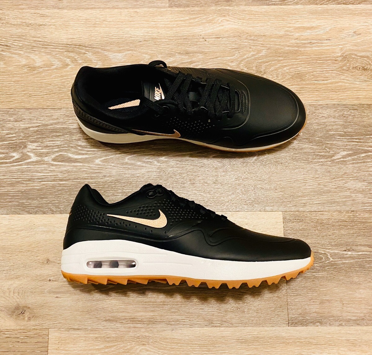 NIKE - NIKE ゴルフシュース AIRMAX AQ0865 ロゴ ホワイト 白 25 楽天市場】お得な割引クーポン発行中!!【送料無料 ナイキ エア