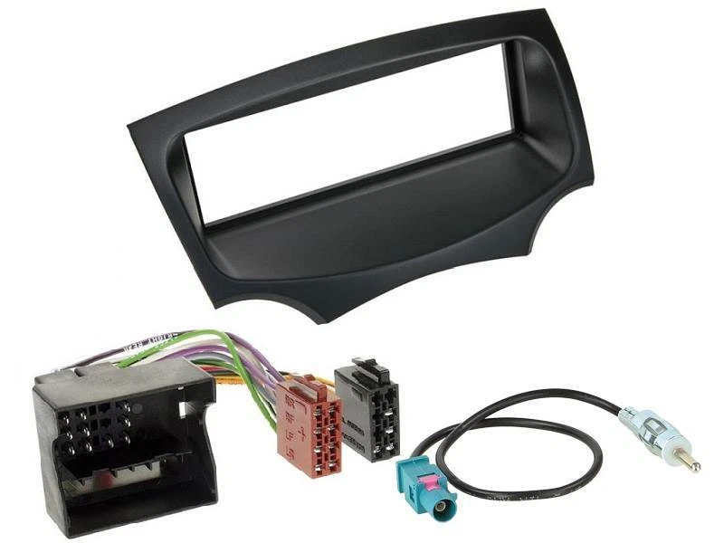 JVC DAB+ Bluetooth USB inkl. Antenne Autoradio für Ford KA ab 2008 schwarz - Bild 2 von 4