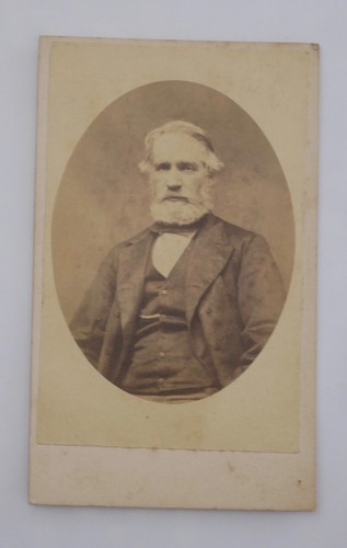 CDV VON BÄRTIGEM VIKTORIANISCHEM MANN, VON BELSHAW VON NOTTINGHAM