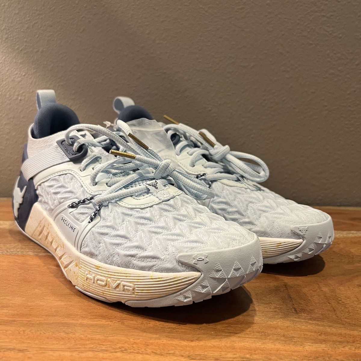 【UNDER ARMOUR】Women's Project Rock 6 Training Shoes Under Armour Project Rock 6 Blue Cross Training Shoes