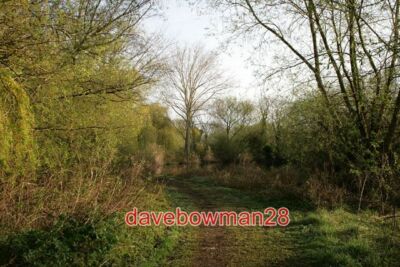PHOTO  LEAVING CORBETT'S MEADOW THE OLD CAR PARK AREA FOR THE ATTENBOROUGH NATUR