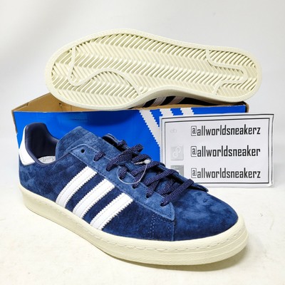 Adidas Campus 80s Daim Collégial Bleu Marine Football Basket FX5440 US 8/UK  7.5 | eBay