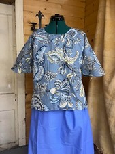 Historical Reenactment williamsburg fabric cotton bedgown