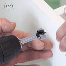 15PCS Metric 10-50mm High Carbon Steel Professional Wood Forstner Drill Bit Sets