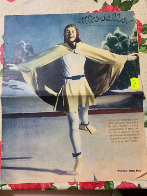 Modella Zeitschrift Vierteljährlich Jahr 1939 Nr. 24 -Rif. 12542