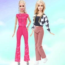 Handmade Doll Outfit for 11.5'' Fashion Coat Tops Trousers Shos Accessories Toy