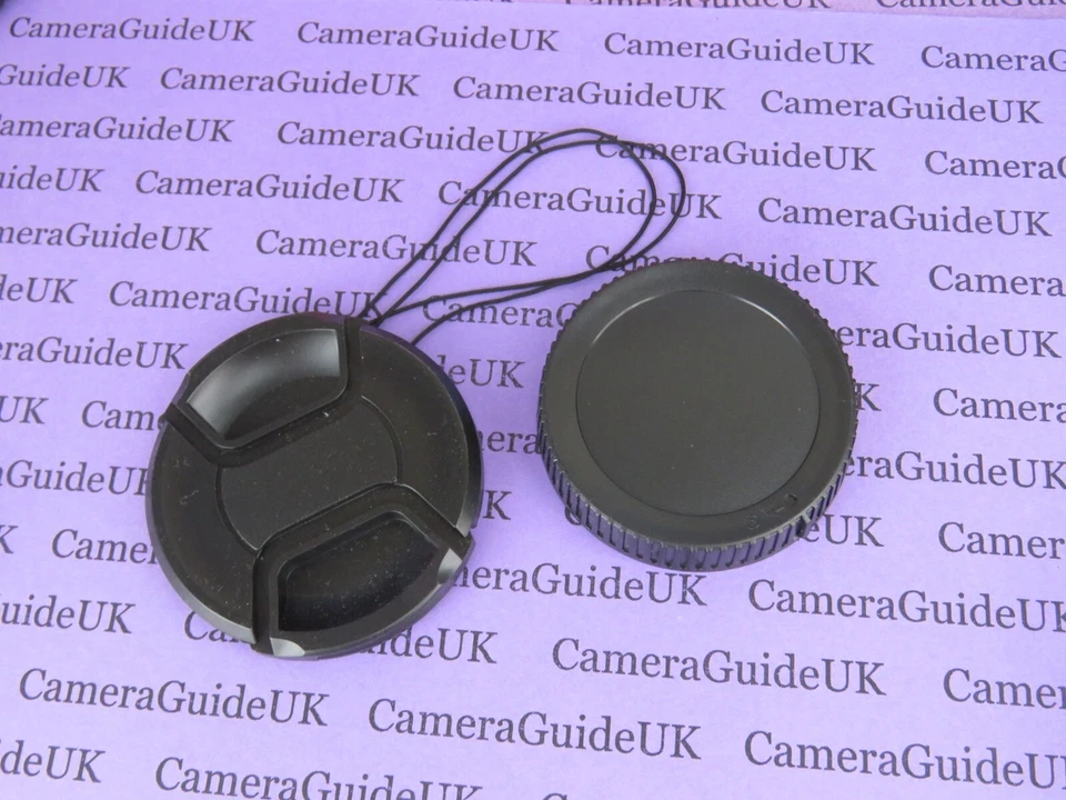 67mm Centre Pinch Front Lens Cap and Rear Lens Cap for Nikon Z 67mm lenses - Image 2 of 3