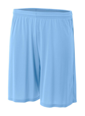 A4 Mens Polyester Moisture Wicking 9'' Cooling Performance Shorts N5283 S-3XL