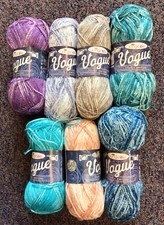 6 x 50g King Cole Vogue D/K Cotton Wool/Yarn for Knitting/Crochet