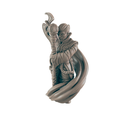 Wizard Human Male - Everyday Heroes - Minis - EC3D - - Dungeons & Dragons - RPG 