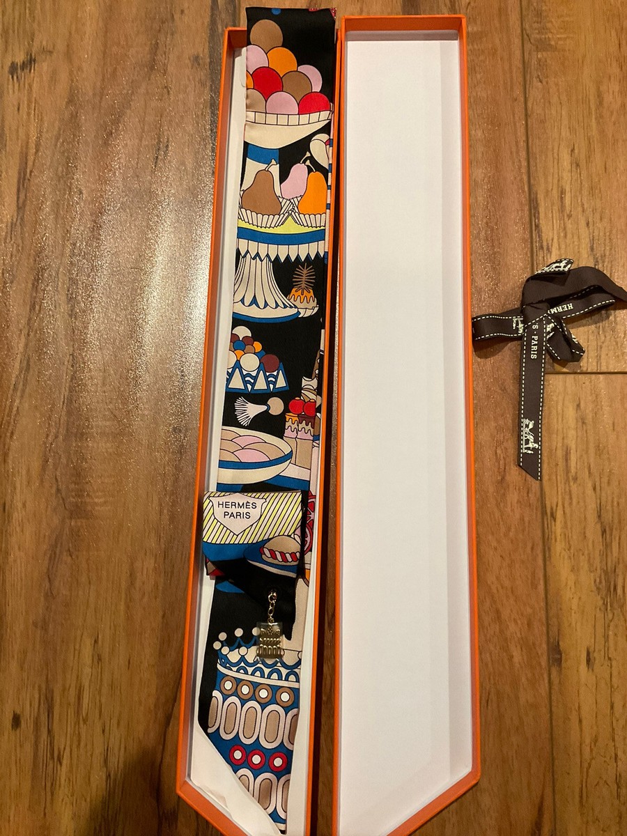 Hermes 2023 limited La Patisserie Francaise charm Twilly | eBay