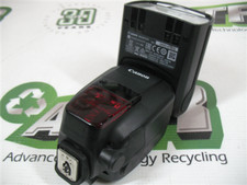 Canon Speedlite 600EX II-RT Flash, Working, Bright Display, Dirty Terminals