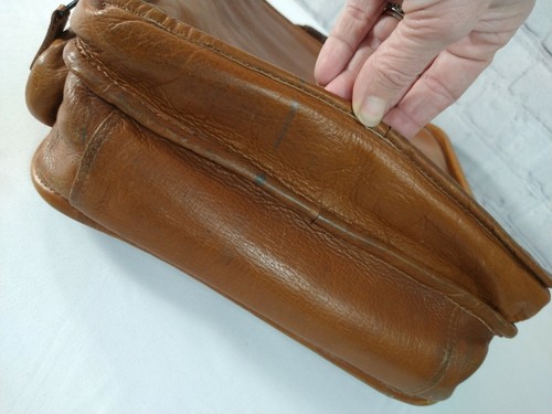 PRE-OWNED brown leather LATICO messenger bag, brief, attaché - Picture 9 of 11