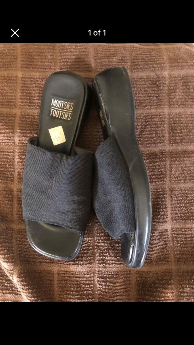 Mootsie tootsies Stretch Top sandals women size
