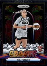 2025 Panini Prizm WNBA #14 Hailey Van Lith Groovy