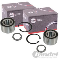 2X A.B.S. Radlager Satz Hinten Beidseitig Passend FüR Opel Calibra Omega Senator