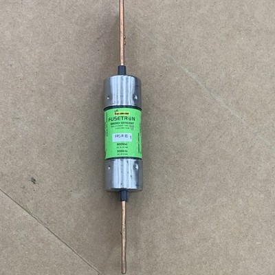 Bussmann Fusetron FRS-R-80 80A Time-Delay HRC Cartridge Fuse 600VAC (2)