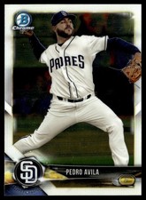 2018 Bowman Draft Chrome Pedro Avila San Diego Padres #BDC-13