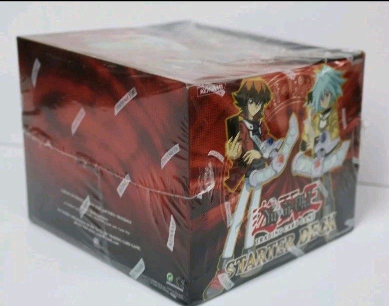 Yugioh Starter Deck Jaden Yuki-Syrus Truesdale Display Case 1st