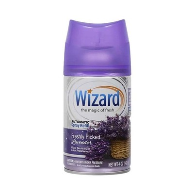 6x Wizard Refill Air Freshener Lavender 4oz