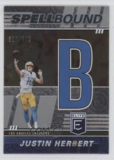 2022 Panini Donruss Elite Spellbound /349 Justin Herbert (Letter B) #SB-JH4 0rd2