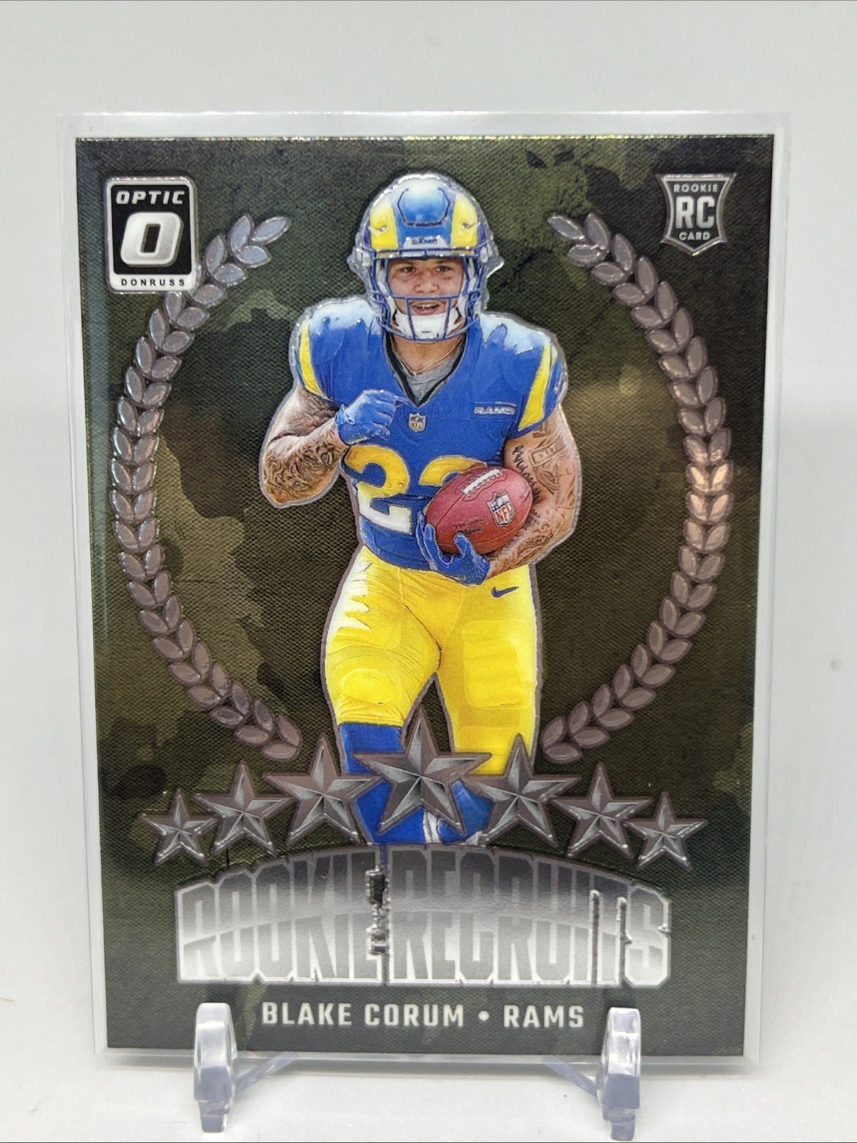 2024 Panini Donruss Optic Football - Rookie Recruits Blake Corum #16 RC