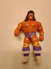 WWF Hasbro Series 3 Ultimate Warrior Purple Shorts 1991 WWE Wrestling Near Mint
