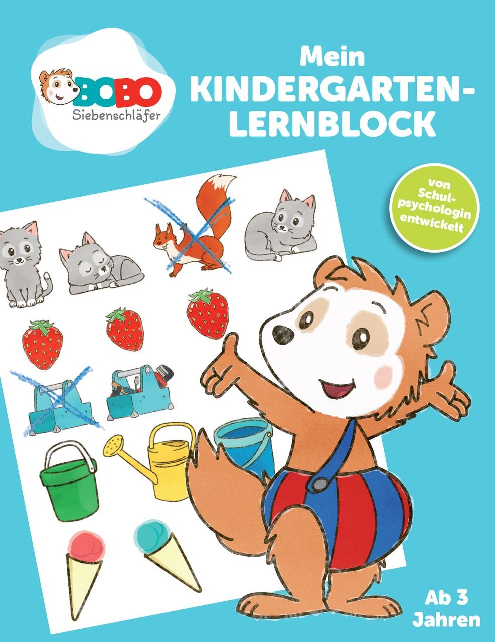 Animation Jep- ~ Bobo Siebenschläfer - Mein Kindergarten Lernblock - Bild 6