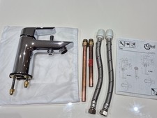 Ideal Standard TESI Bath Shower Mixer Tap – Deck Mounted – Complete with Flexis